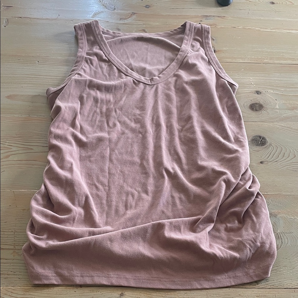 Women's Pink Sleeveless Top